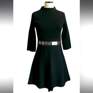 PINKO Black cocktail dress / T36 very good condition (FR 36)